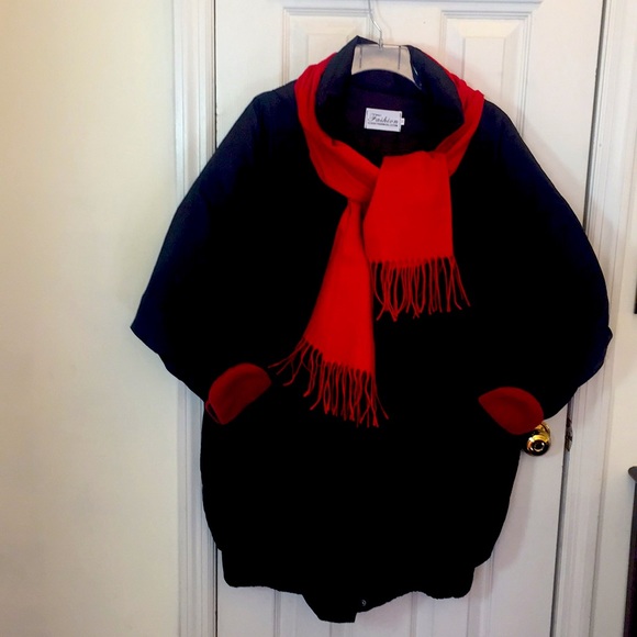 Fashion Classic Jackets & Blazers - “Fashion Classic”  Black jacket with hood EUC